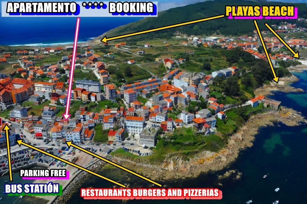 Apartamento Paseo Del Puerto Finisterre Eksteriør billede